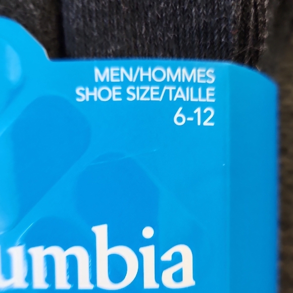 Columbia Men's Gray Socks - 4 Pairs - Picture 6 of 6